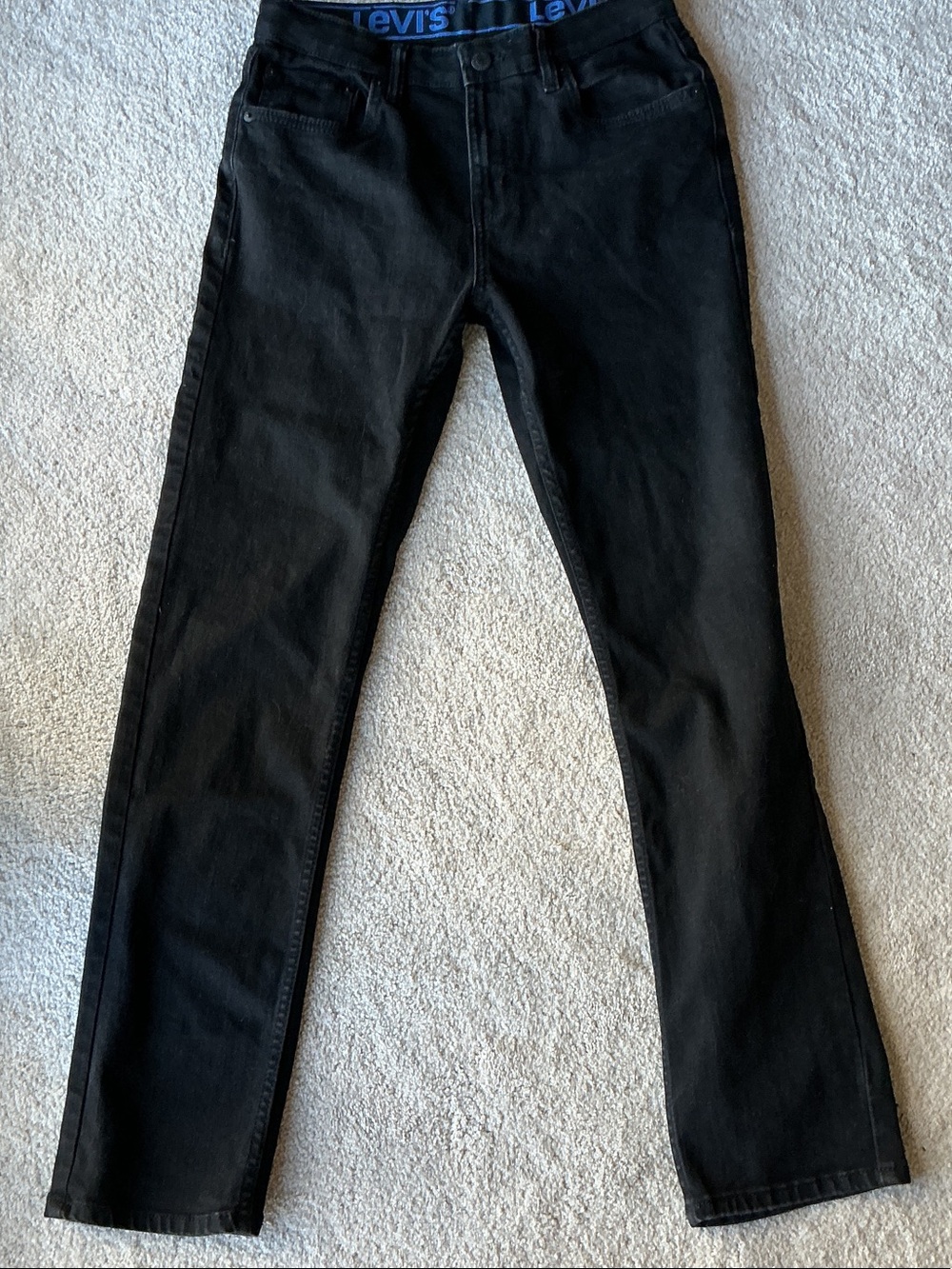 Levi’s 502 Boys Jeans Black Sz 16
